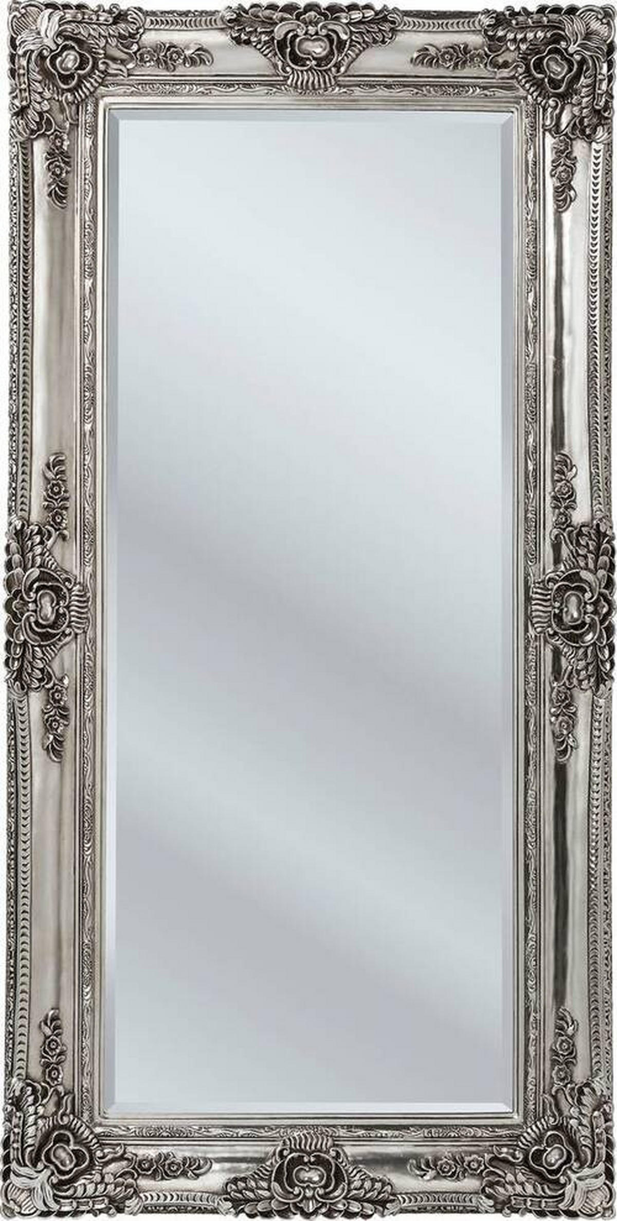 WANDSPIEGEL 104/203/8,5 cm  - Silberfarben, Design, Glas/Holz (104/203/8,5cm) - Kare-Design