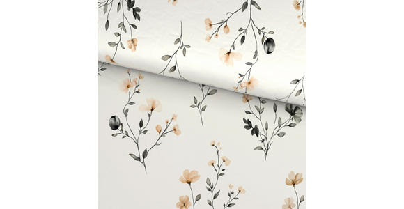 WENDEBETTWÄSCHE Mavie Satin 140/200 cm  - Naturfarben, KONVENTIONELL, Textil (140/200cm) - Esposa