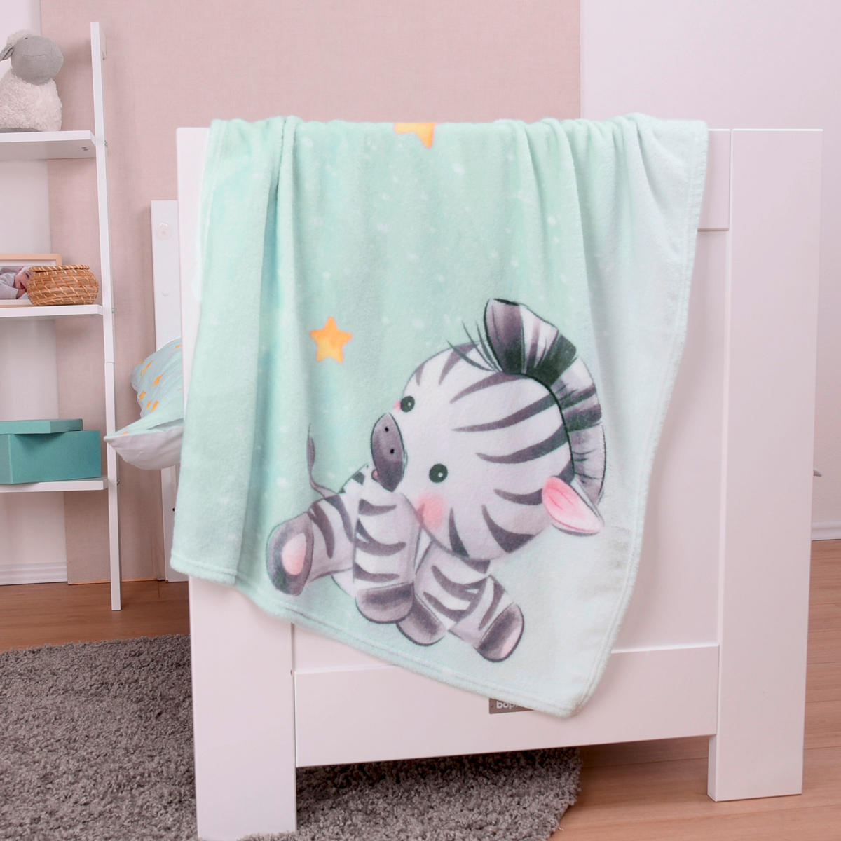 BABYDECKE 75/100 cm  - Multicolor/Weiß, Basics, Textil (75/100cm) - Herding