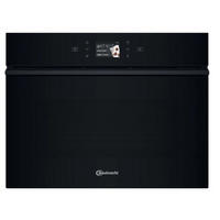 KOMPAKTBACKOFEN BCW9O7PHTSK  - Schwarz, Basics, Glas/Metall (55,9/45,5/54,3cm) - Bauknecht