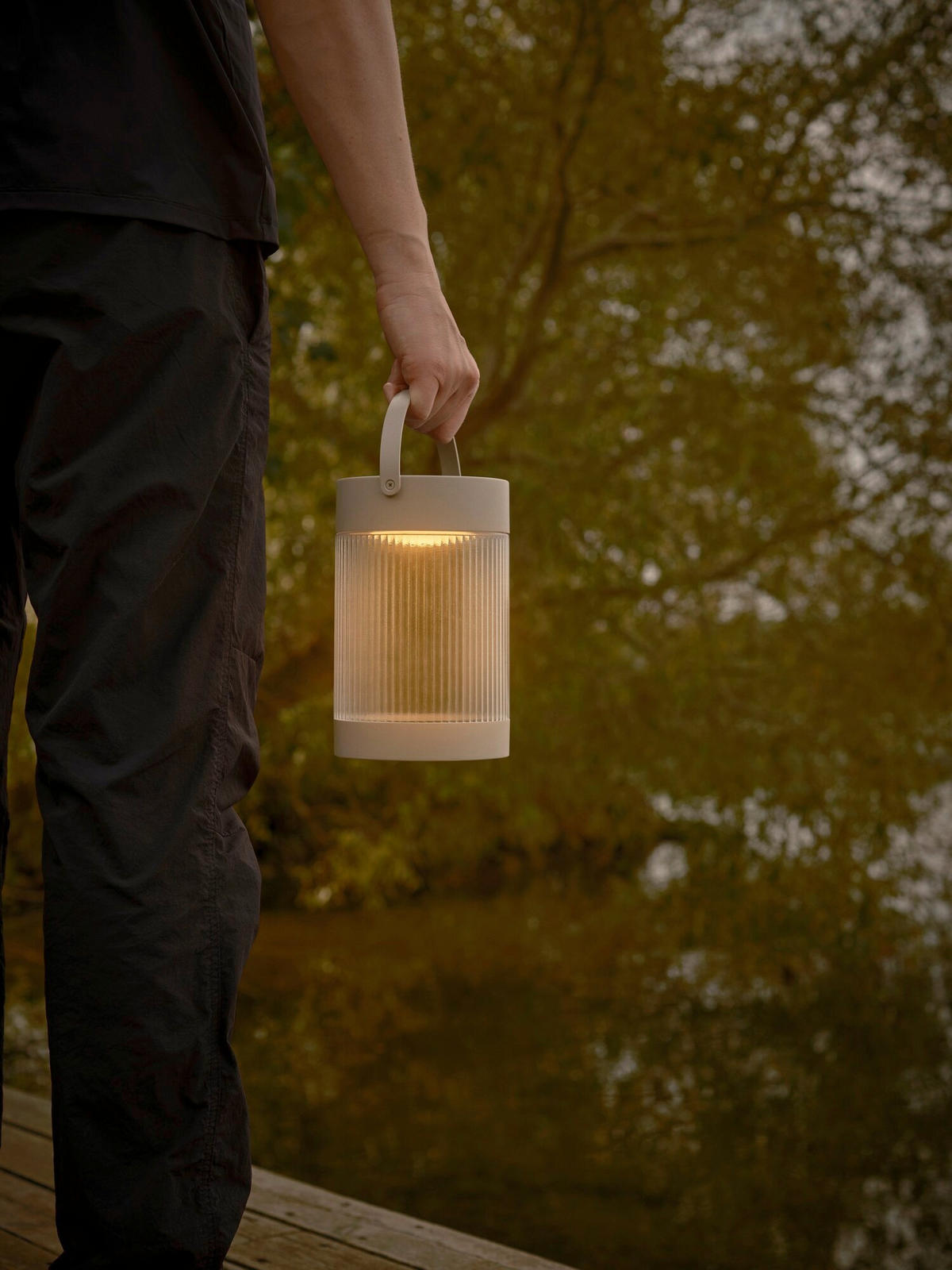 SOLARLEUCHTE 14/22 cm   - Sandfarben, Trend, Kunststoff (14/22cm) - Nordlux