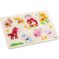 PUZZLE - Multicolor, Basics, Holz/Metall (30/21cm) - Haba