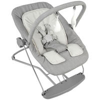 SCHAUKELWIPPE Grau   - Grau, Basics, Kunststoff/Textil (66/45/48-58cm) - My Baby Lou