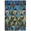 HANDWEBTEPPICH 120/170 cm REVERIE Blau  - Blau, KONVENTIONELL, Textil (120/170cm)