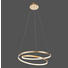 LED-HÄNGELEUCHTE - Goldfarben, Design, Metall (55/55/120cm) LED-HÄNGELEUCHTE - Goldfarben, Design, Metall (55/55/120cm)