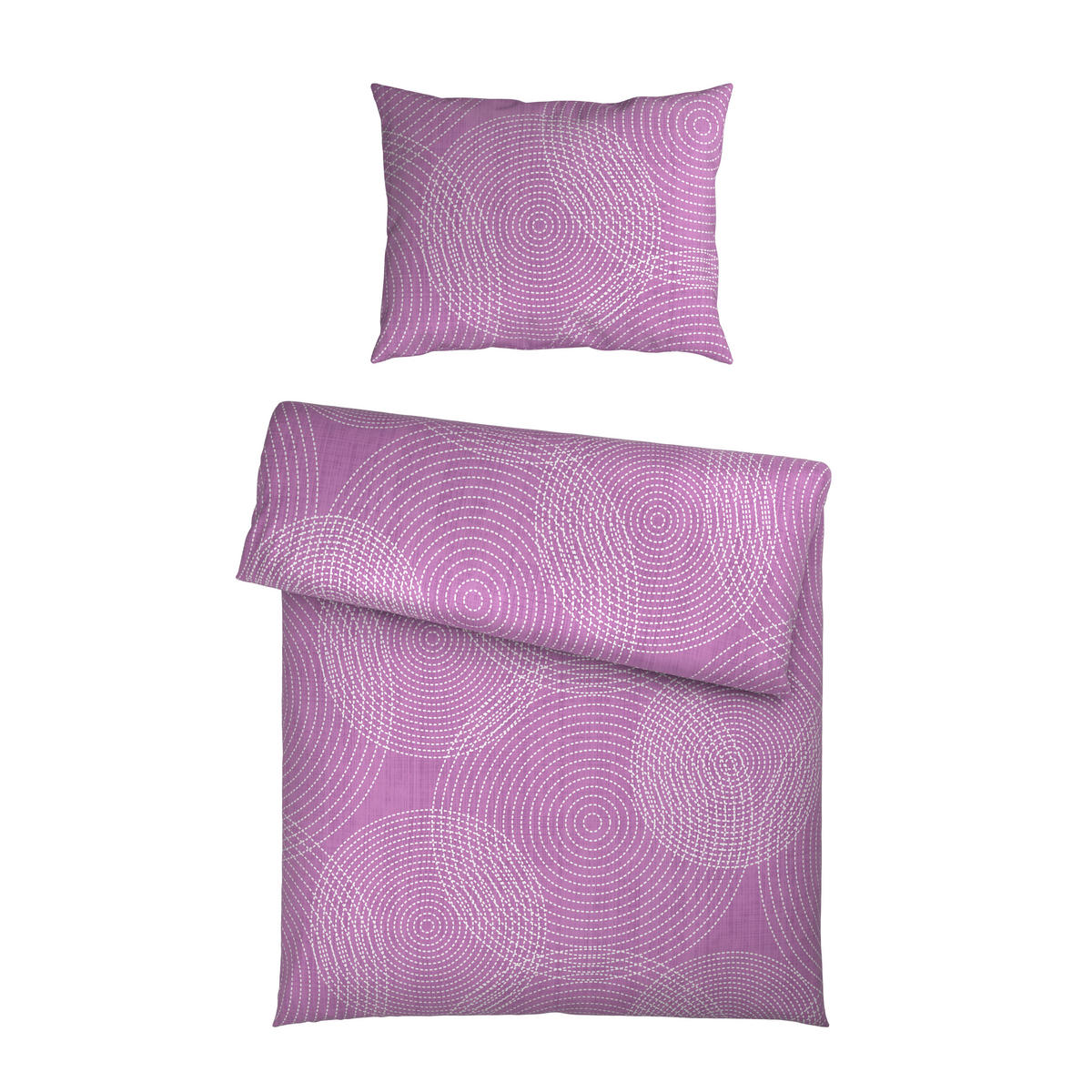 POSTEĽNÁ BIELIZEŇ, satén, lila, 140/200 cm - lila, Konventionell, textil (140/200cm) - Novel