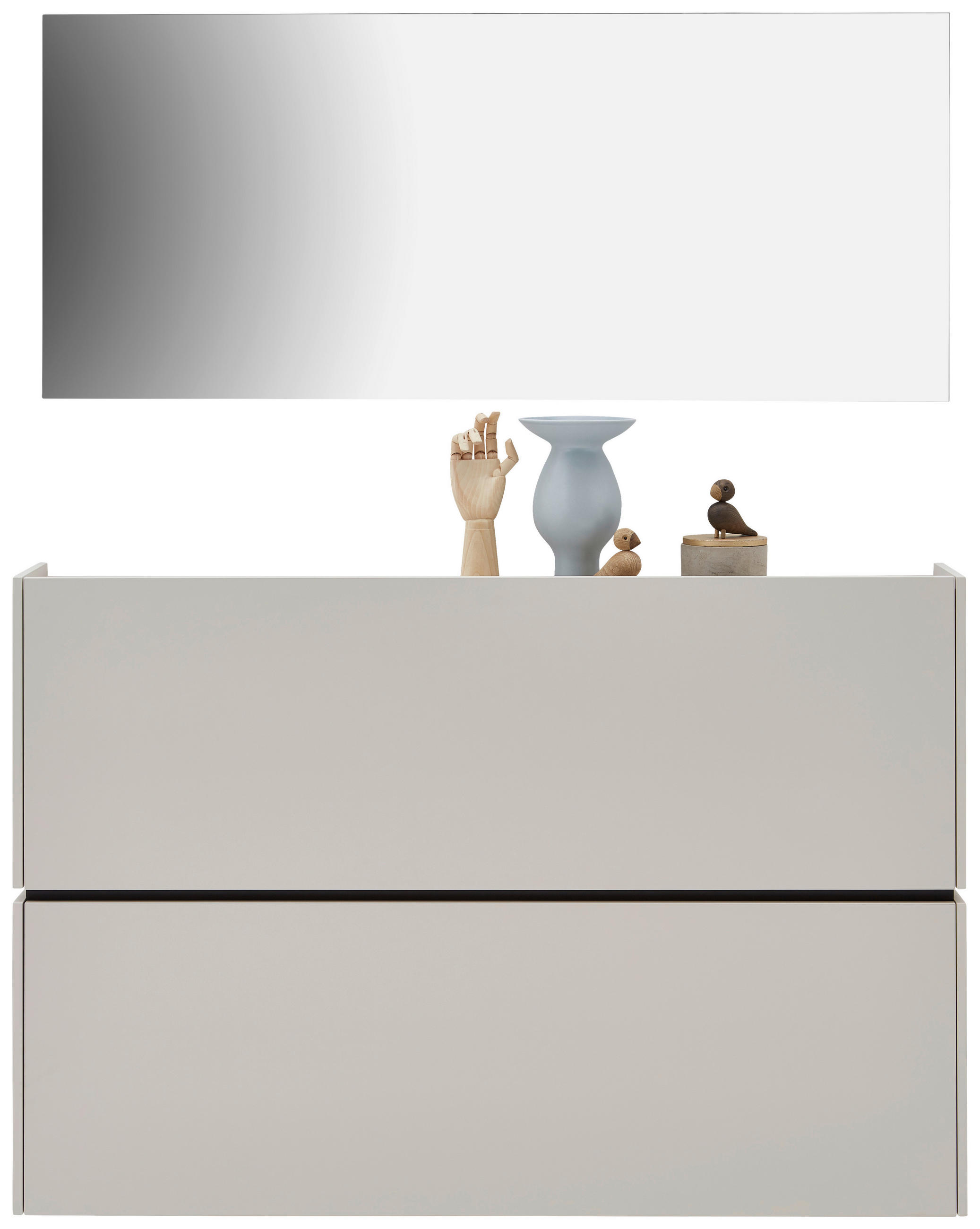 GARDEROBE 2-teilig  in 140/200/22 cm  - Kaschmir, Design, Holzwerkstoff (140/200/22cm) - Voleo