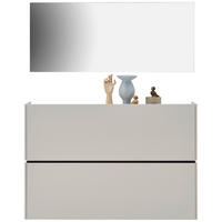 GARDEROBE 2-teilig  in 140/200/22 cm  - Kaschmir, Design, Holzwerkstoff (140/200/22cm) - Voleo