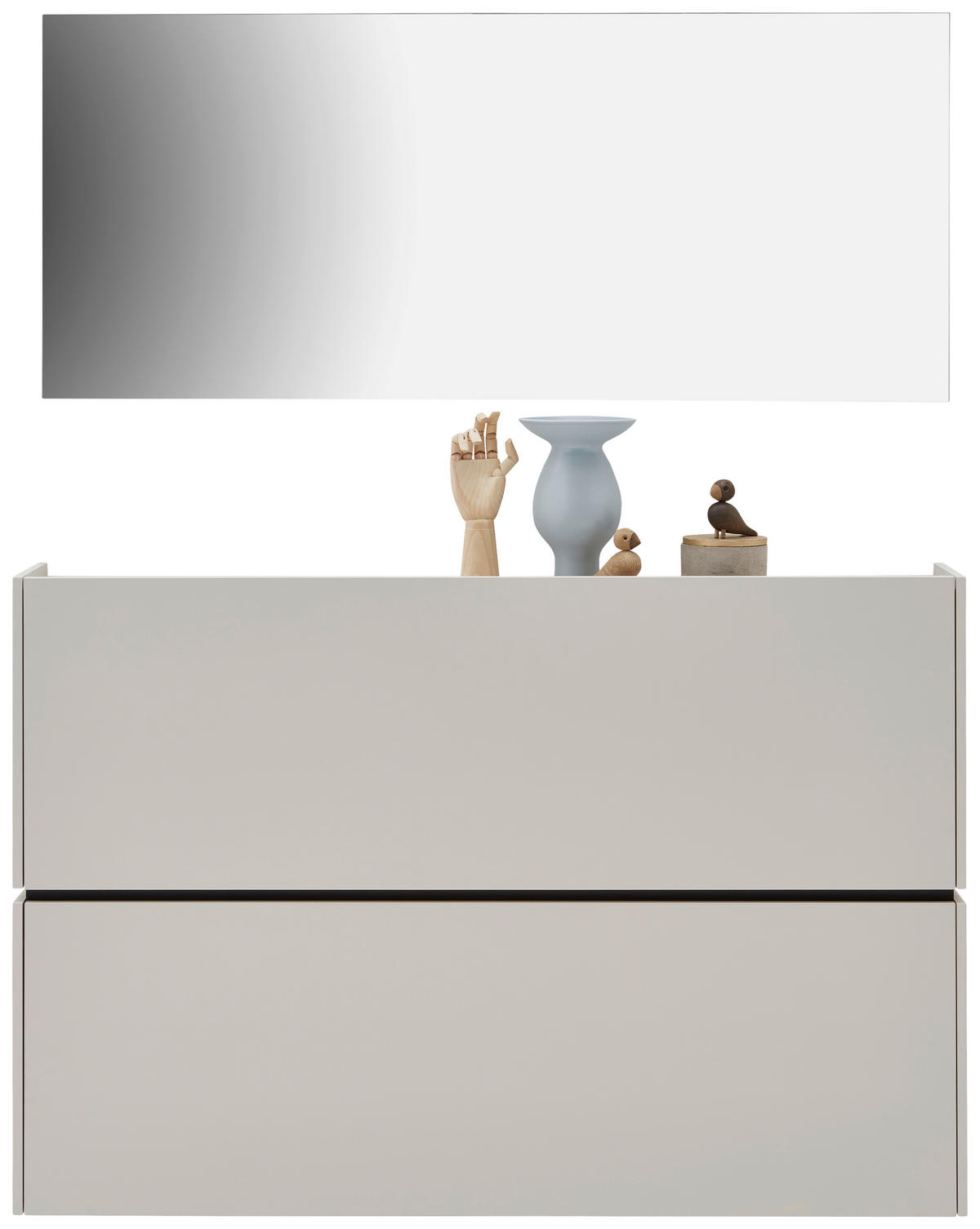 GARDEROBE 2-teilig  in 140/200/22 cm  - Kaschmir, Design, Holzwerkstoff (140/200/22cm) - Voleo