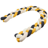 HADOVÝ MANTINEL DO POSTÝLKY - krémová/tmavě šedá, Basics, textil (16/200cm) - Patinio