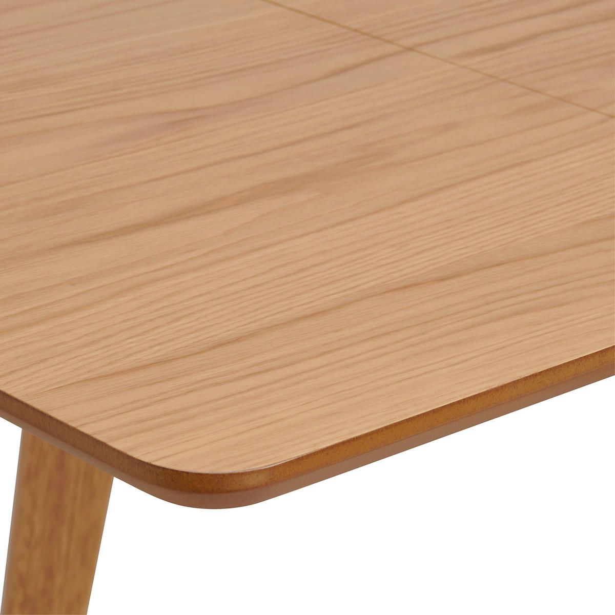 ESSTISCH Holz  - Eichefarben, Basics, Holz (160/76/80cm) - Livetastic