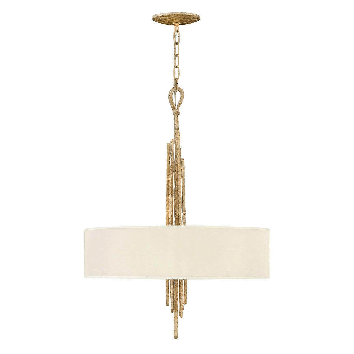HÄNGELEUCHTE Elstead HK-SPYRE6P 61/61/91,5 cm   - Champagner/Goldfarben, LIFESTYLE, Metall (61/61/91,5cm) - Elstead Lighting