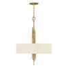 HÄNGELEUCHTE 61/61/91,5 cm    - Champagner/Goldfarben, Lifestyle, Metall (61/61/91,5cm) - Elstead Lighting