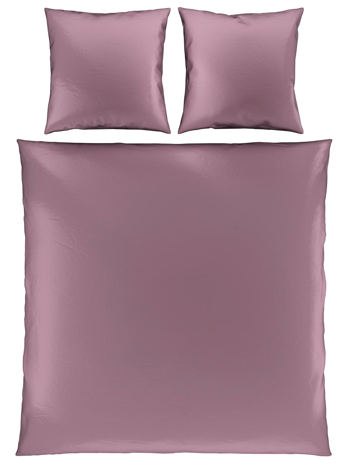 BETTWÄSCHE Satin 220/240 cm  - Lila, MODERN, Textil (220/240cm) - Novel