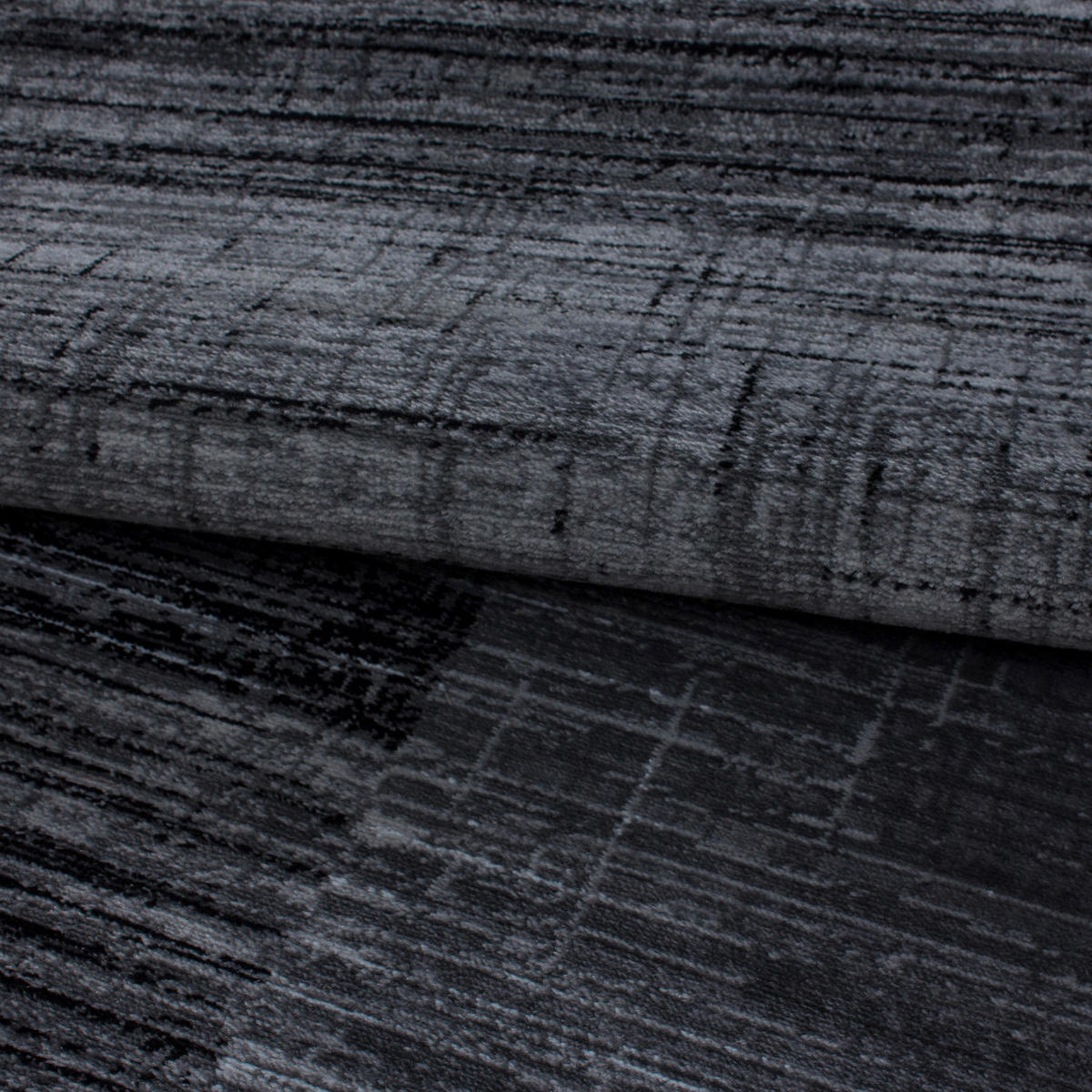WEBTEPPICH 200/290 cm Plus 8001 Schwarz  - Schwarz, Design, Textil (200/290cm) - Novel