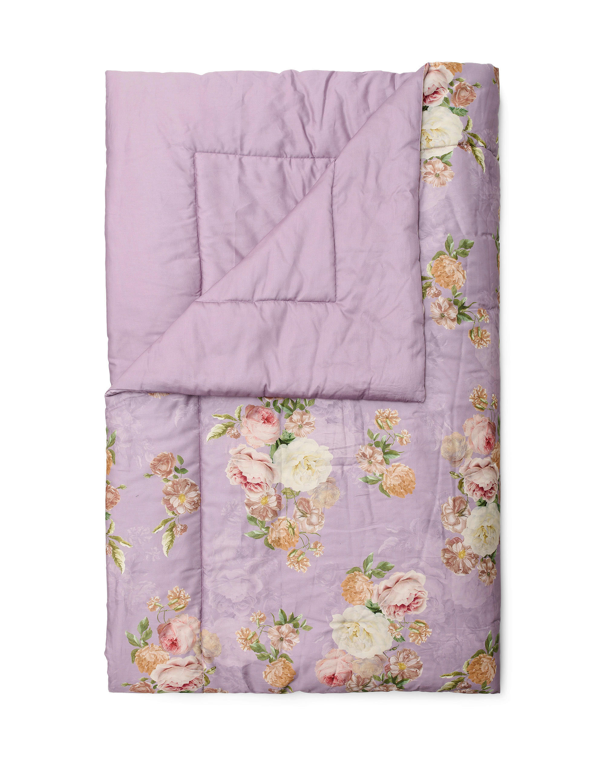 DENNÁ PRIKRÝVKA, biobavlna, 150/200 cm - lila, Basics, textil (150/200cm) - Essenza