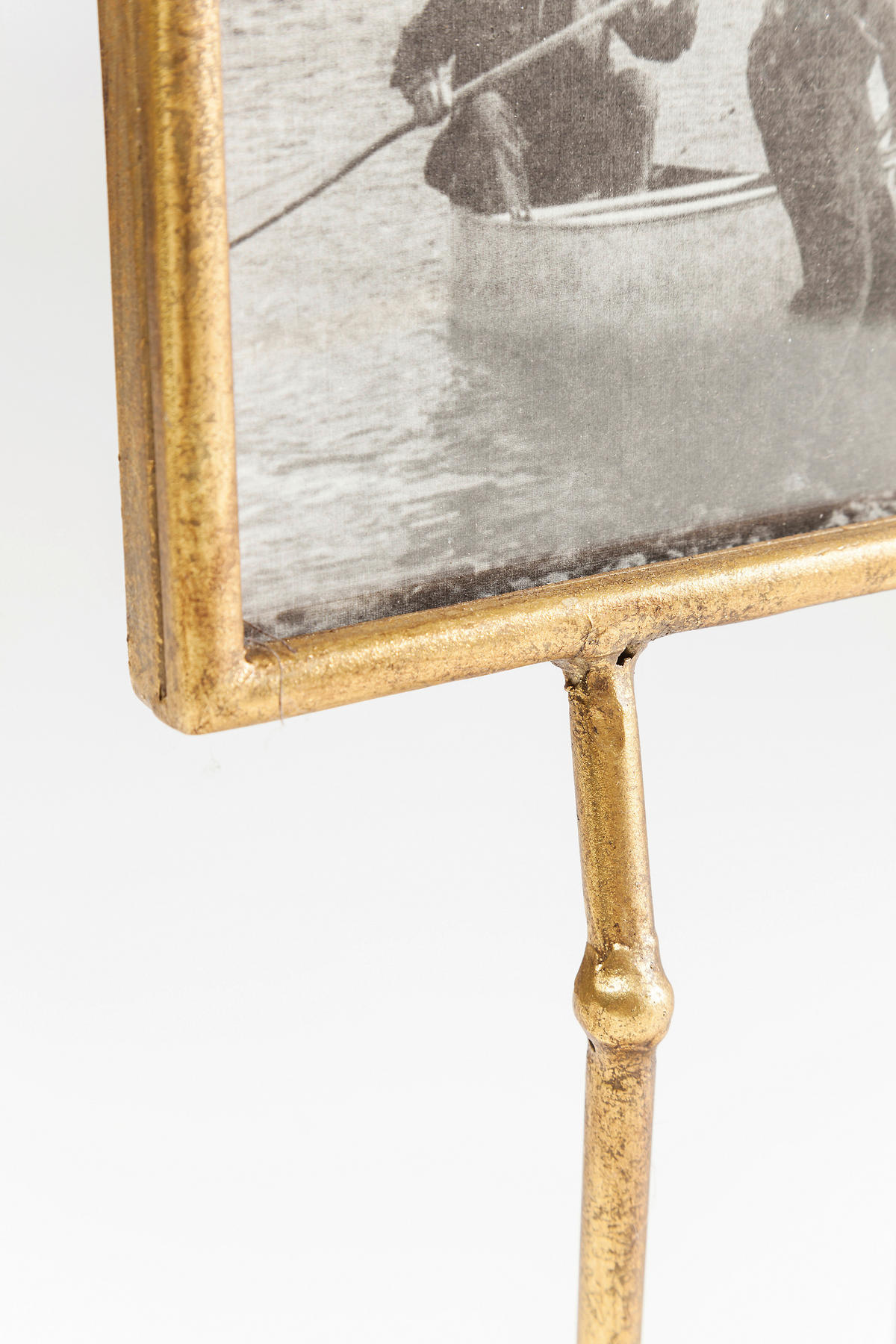 BILDERRAHMEN - Goldfarben, Trend, Glas/Metall (19/38/10cm) - Kare-Design