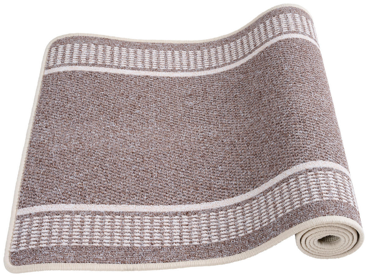 LÄUFER 67/180 cm Promenade  - Braun, Konventionell, Kunststoff/Textil (67/180cm) - Boxxx