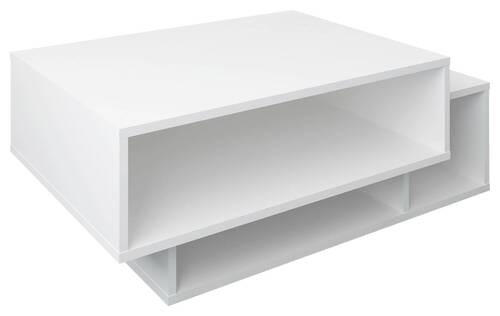 COUCHTISCH in Holzwerkstoff  - Weiß, MODERN, Holzwerkstoff (88/35/50cm) - MID.YOU