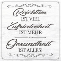 DEKOPANEEL Text  - Multicolor, KONVENTIONELL, Holz (20/20/0,3cm) - Euroart