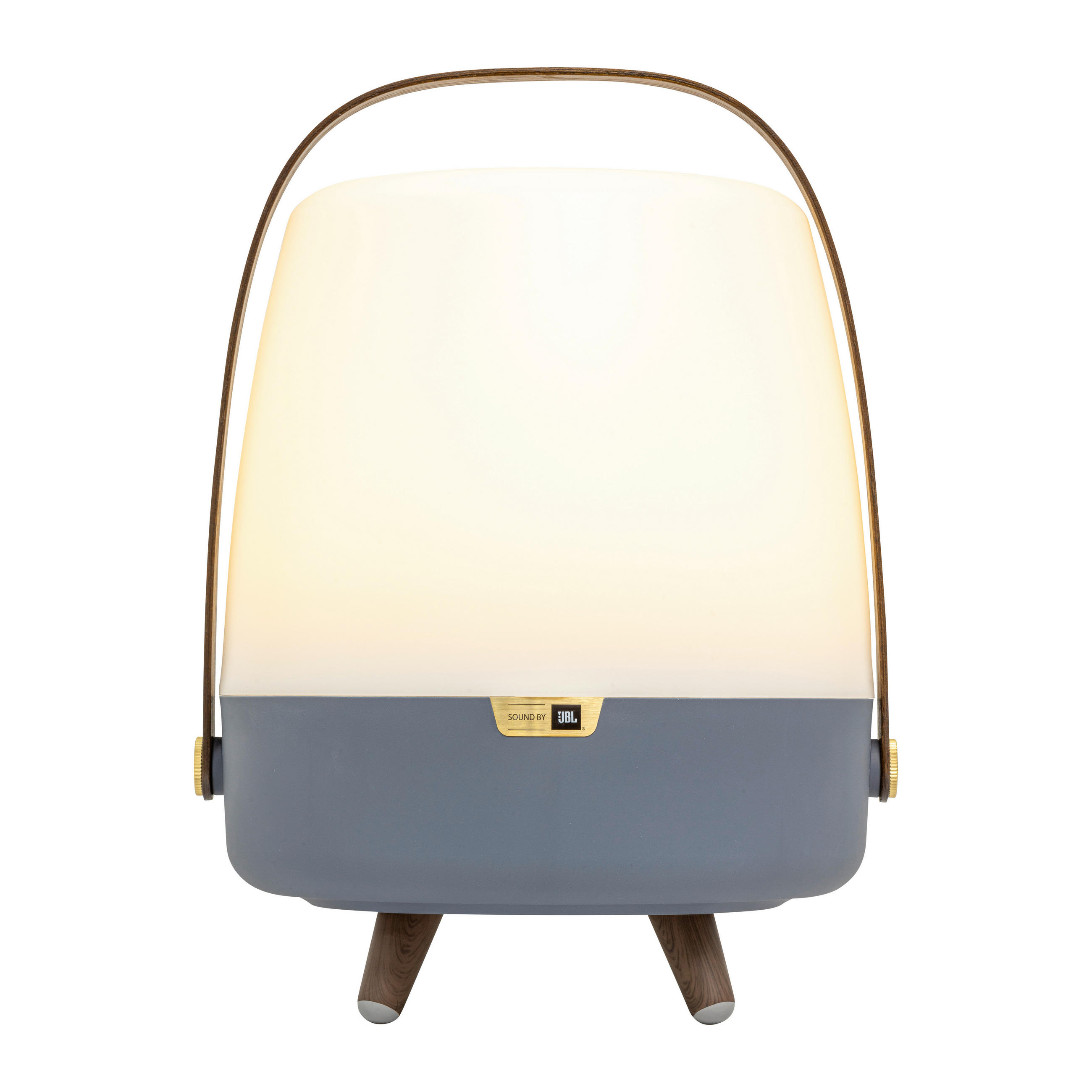 LED-TISCHLEUCHTE Lite-up Play Mini - Sound by JBL 21/29 cm   - Blau, MODERN, Kunststoff (21/29cm)