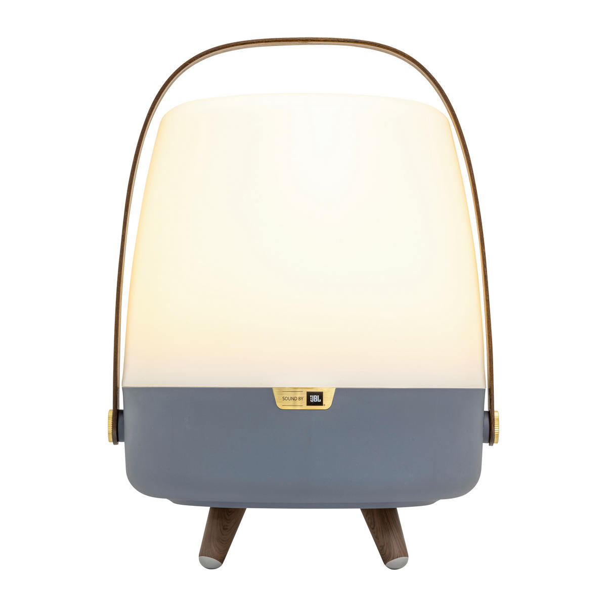 LED-TISCHLEUCHTE Lite-up Play Mini - Sound by JBL 21/29 cm   - Blau, MODERN, Kunststoff (21/29cm)