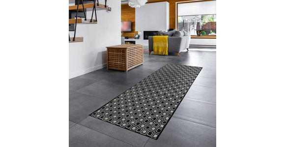 LÄUFER 80/150 cm Grau - Grau, Design, Kunststoff/Textil (80/150cm) - Novel