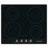 INDUKTIONSKOCHFELD SI964NM  - Schwarz, Basics, Glas/Metall (59,6/60/51cm) - SMEG