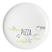 PIZZATALLRIK  - vit/multicolor, Lifestyle, glas (32/32/2cm) - Ritzenhoff Breker