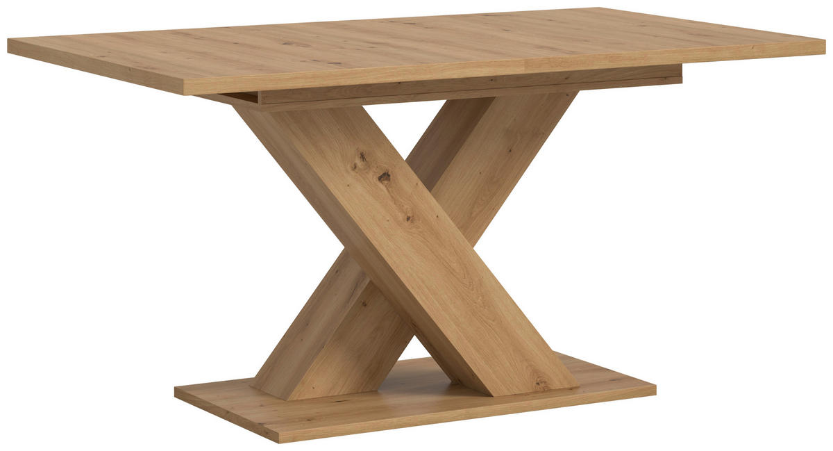 AUSZIEHTISCH Eiche Artisan rechteckig  ausziehbar  - Eiche Artisan, KONVENTIONELL, Holzwerkstoff (150-190/76/90cm)
