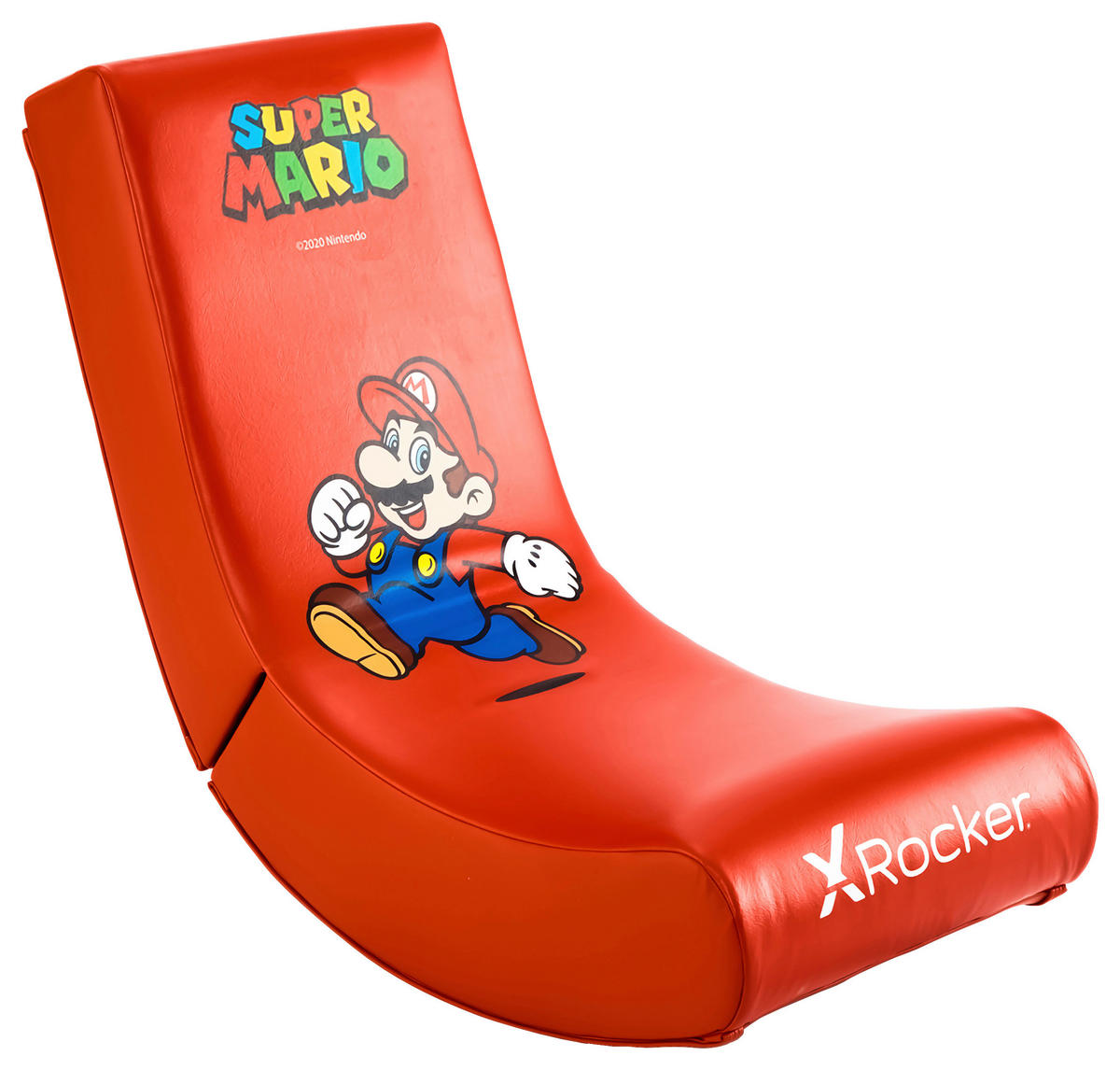 HERNÉ KRESLO, červená - červená, Modern, koža/kompozitné drevo (41/65/84,5cm) - X Rocker