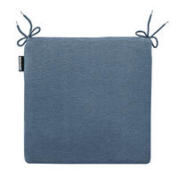 GARTENSITZKISSEN in Blau Uni  - Blau, Basics, Textil (40/40/3cm)