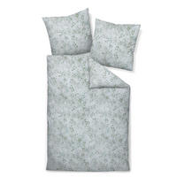 BETTWÄSCHE 155/220 cm  - Salbeigrün, Design, Textil (155/220cm) - Janine