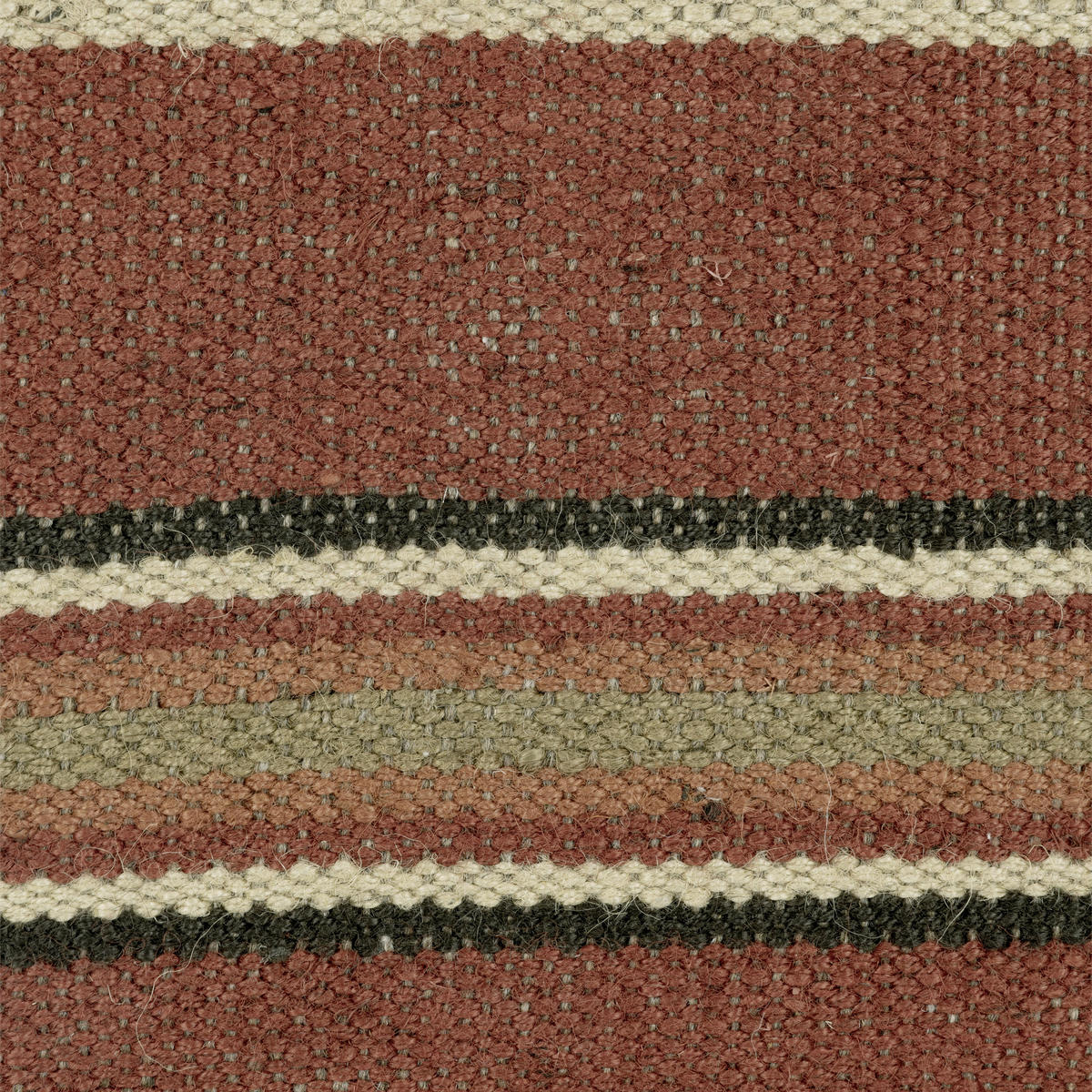 ZIERKISSEN  50/50 cm   - Rot/Creme, Basics, Textil (50/50cm) - Eglo