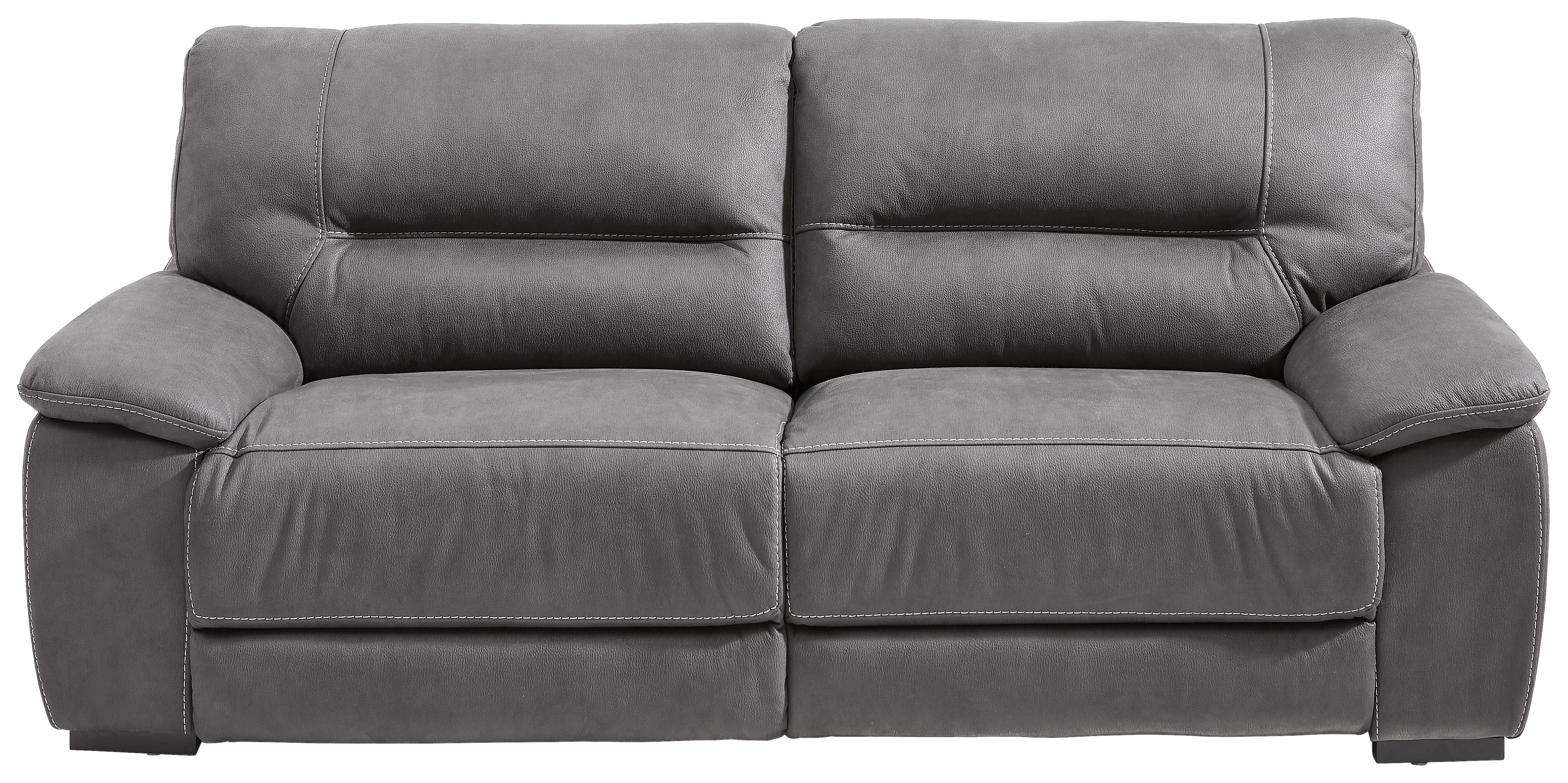 3-SITS SOFFA i trä, textil grå  - svart/grå, Klassisk, trä/textil (216/97/100cm) - Cantus