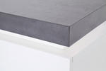 LOWBOARD Weiß, Dunkelgrau  - Dunkelgrau/Weiß, Design (175/48/40cm)