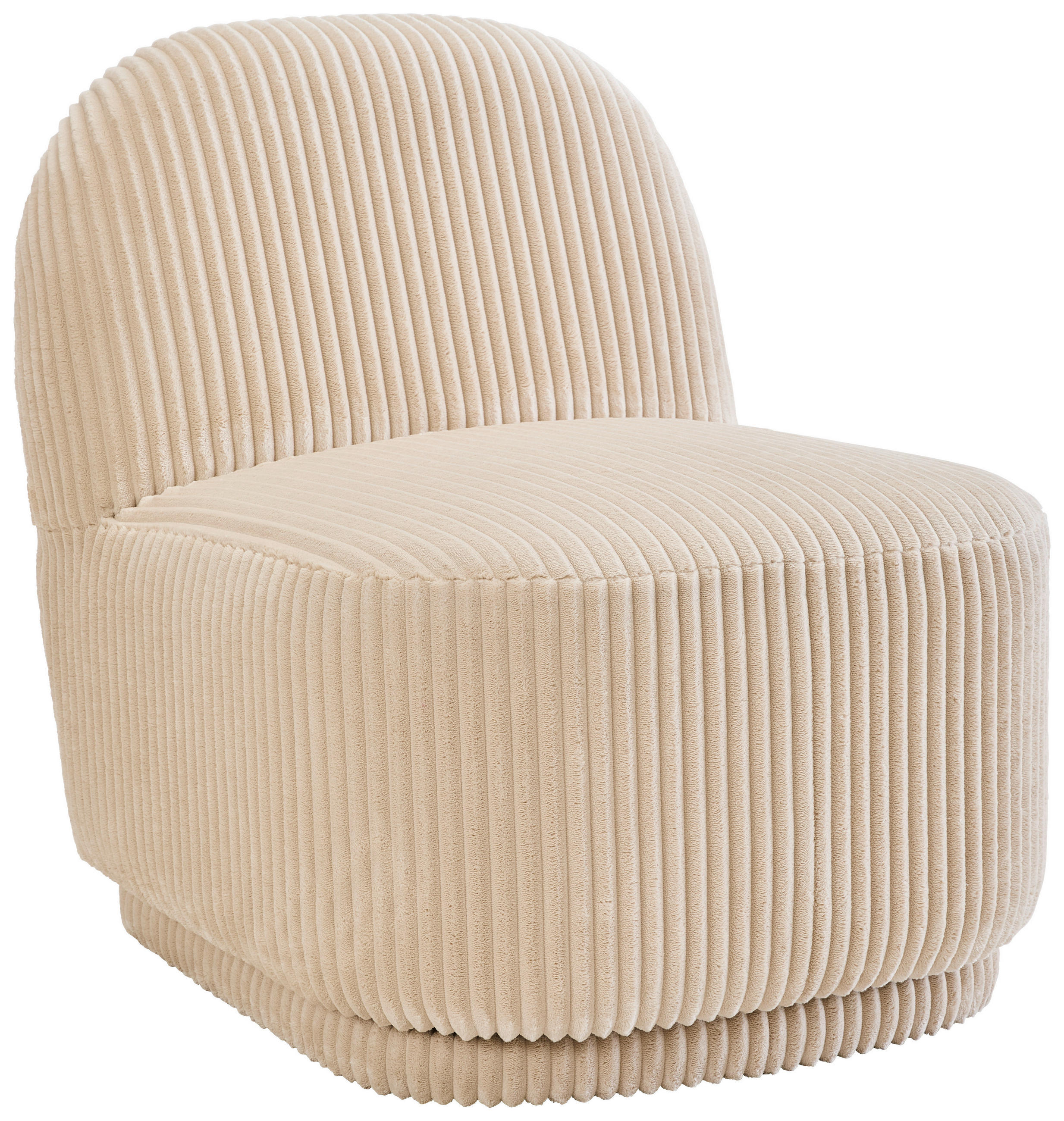 SESSEL in Cord Beige  - Beige, MODERN, Textil (62/73/74cm) - MID.YOU