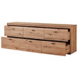 LOWBOARD Eiche Artisan  210/74,1/43,6 cm  - Anthrazit/Eiche Artisan, KONVENTIONELL, Holzwerkstoff/Kunststoff (210/74,1/43,6cm) - Xora