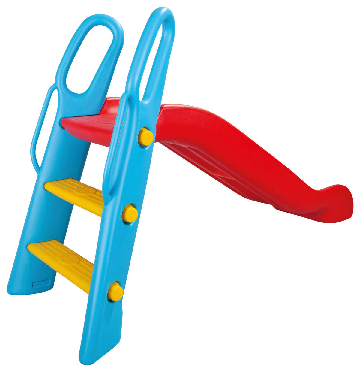 KINDERRUTSCHE - Blau/Gelb, Konventionell, Kunststoff (64/93/141cm)