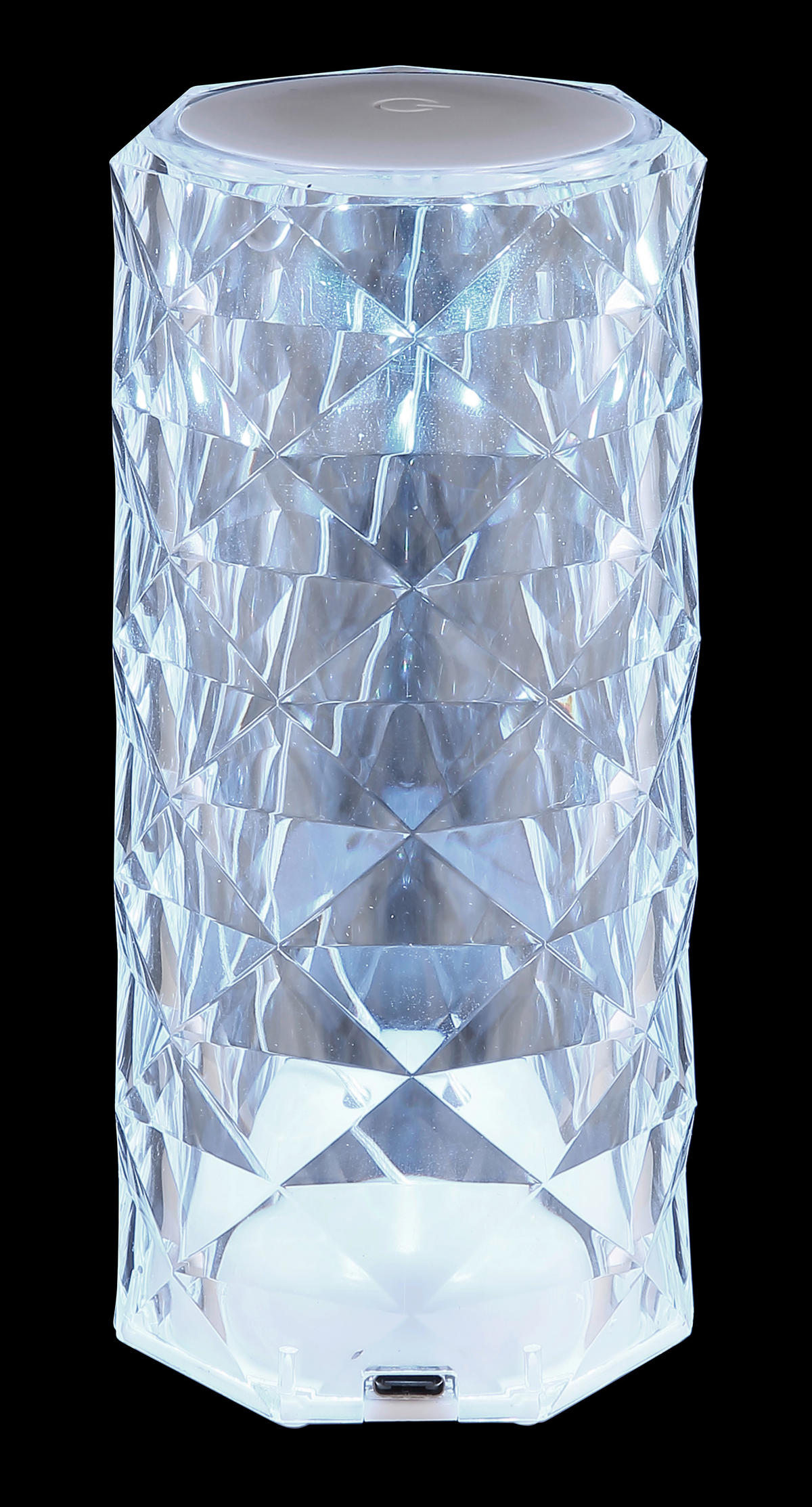 LED-BORDSLAMPA 7,3/15,8 cm   - klar/vit, Basics, metall/plast (7,3/15,8cm)