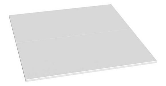 ABDECKBODEN 76/2/82 cm - Weiß, KONVENTIONELL, Holzwerkstoff (76/2/82cm) - Carryhome