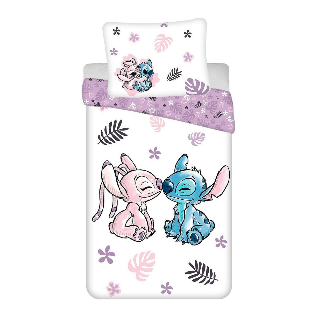 DETSKÉ OBLIEČKY LILO & STITCH 140/200 cm  - Basics, textil (140/200cm)