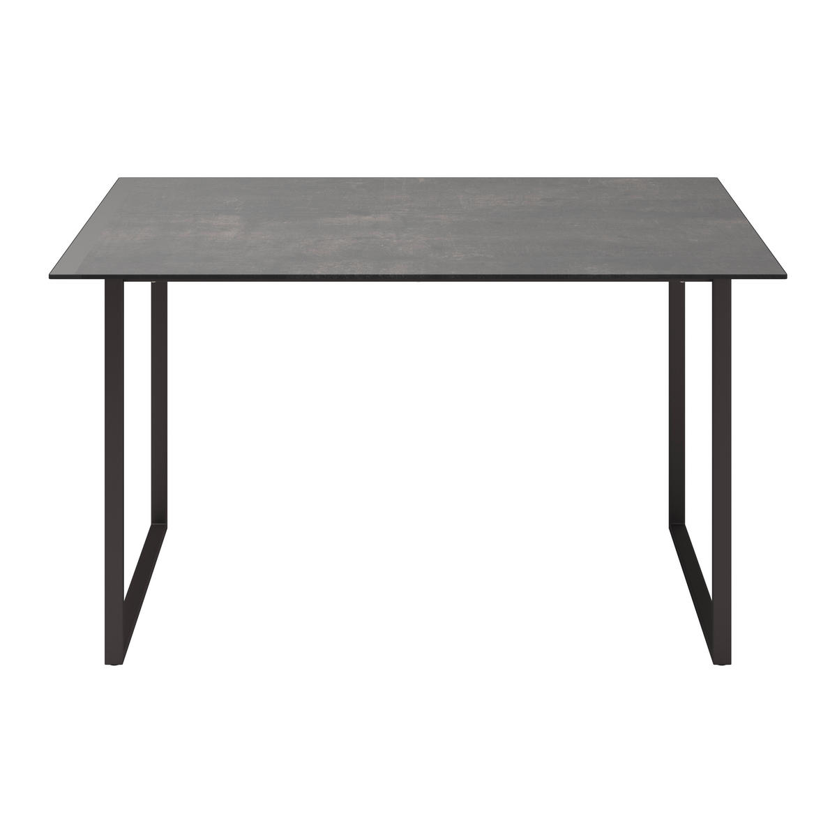 GARTENTISCH 158/90/68 cm Metall, Kunststoff rechteckig  - Anthrazit/Dunkelbraun, Design, Kunststoff/Metall (158/90/68cm) - Amatio