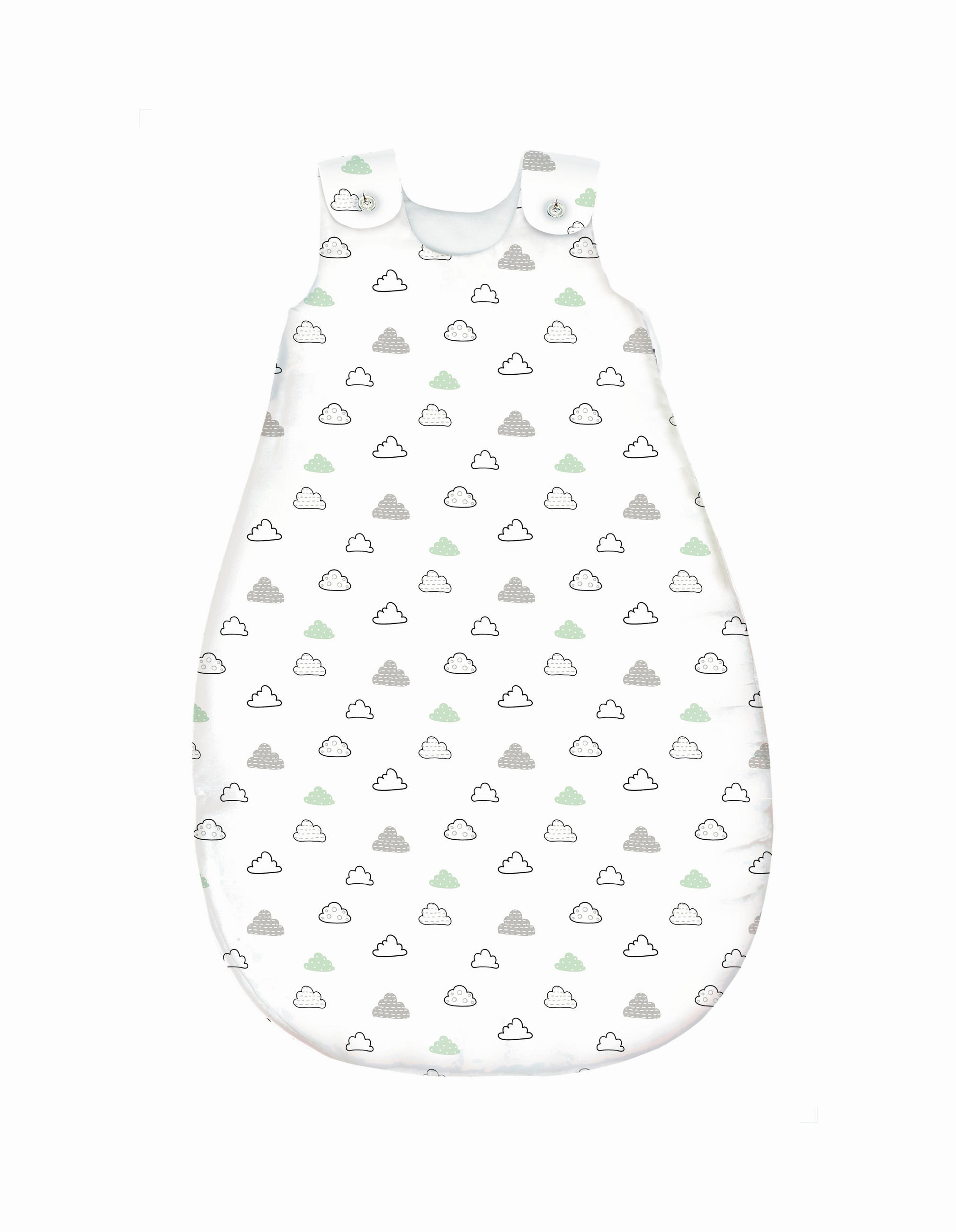 BABYSCHLAFSACK Avelia    56/62   - Grün, Basics, Textil (56/62null) - Avelia