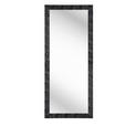 WANDSPIEGEL 70/170/2 cm    in rechteckig  - Schwarz, LIFESTYLE, Glas/Kunststoff (70/170/2cm) - Carryhome
