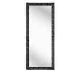 WANDSPIEGEL 70/170/2 cm    in rechteckig  - Schwarz, LIFESTYLE, Glas/Kunststoff (70/170/2cm) - Carryhome