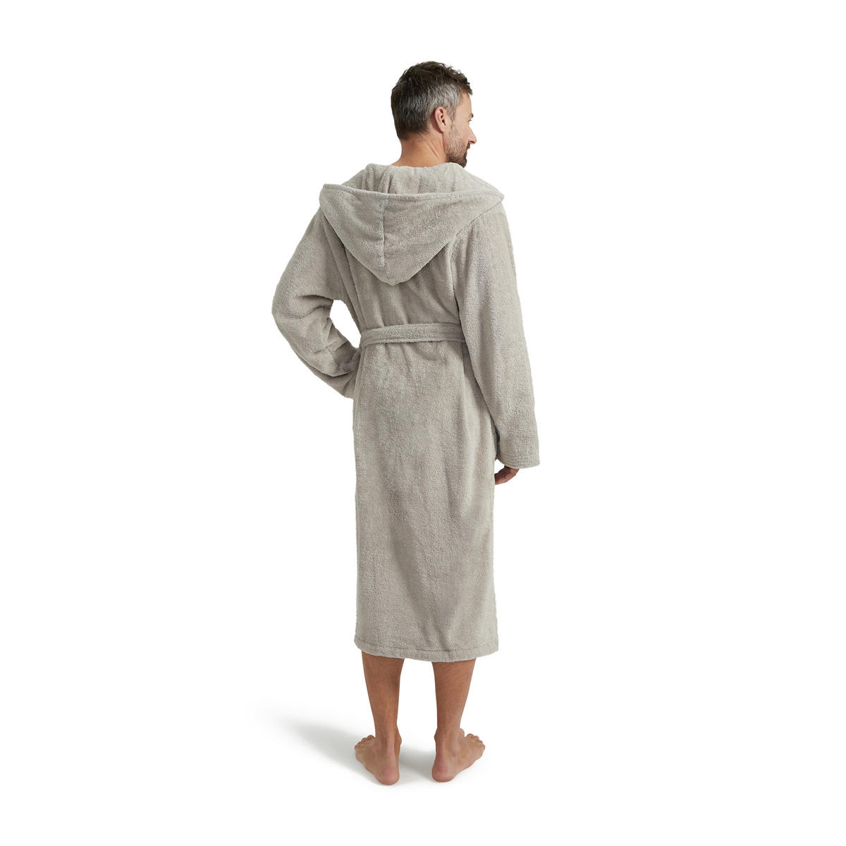 BADEMANTEL M Unisex  - Beige, Basics, Textil (Mnull) - Moeve