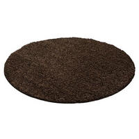 TEPIH VISOKOG FLORA  160 cm  smeđa  Life 1500  - smeđa, Konvencionalno, tekstil (160cm) - Novel