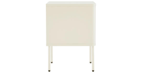 NACHTKÄSTCHEN 45/55/40 cm  in massiv Eiche Grauweiß  - Eichefarben/Grauweiß, Design, Holz/Holzwerkstoff (45/55/40cm) - Carryhome