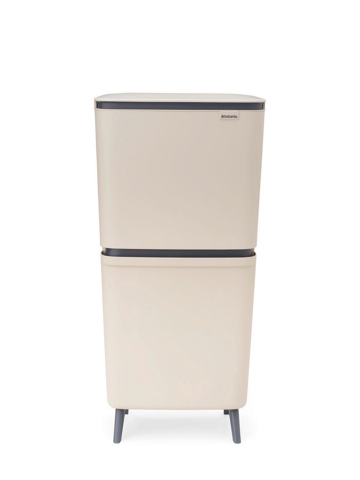 ODPADKOVÝ KOŠ  20+25 l - béžová, Basics, plast (28/88,3/41,9cm) - Brabantia
